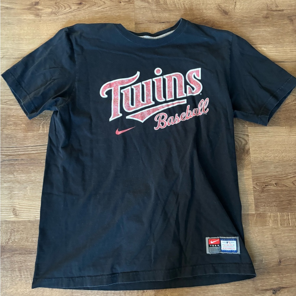 Nike Twins Baseball Black T-Shirt